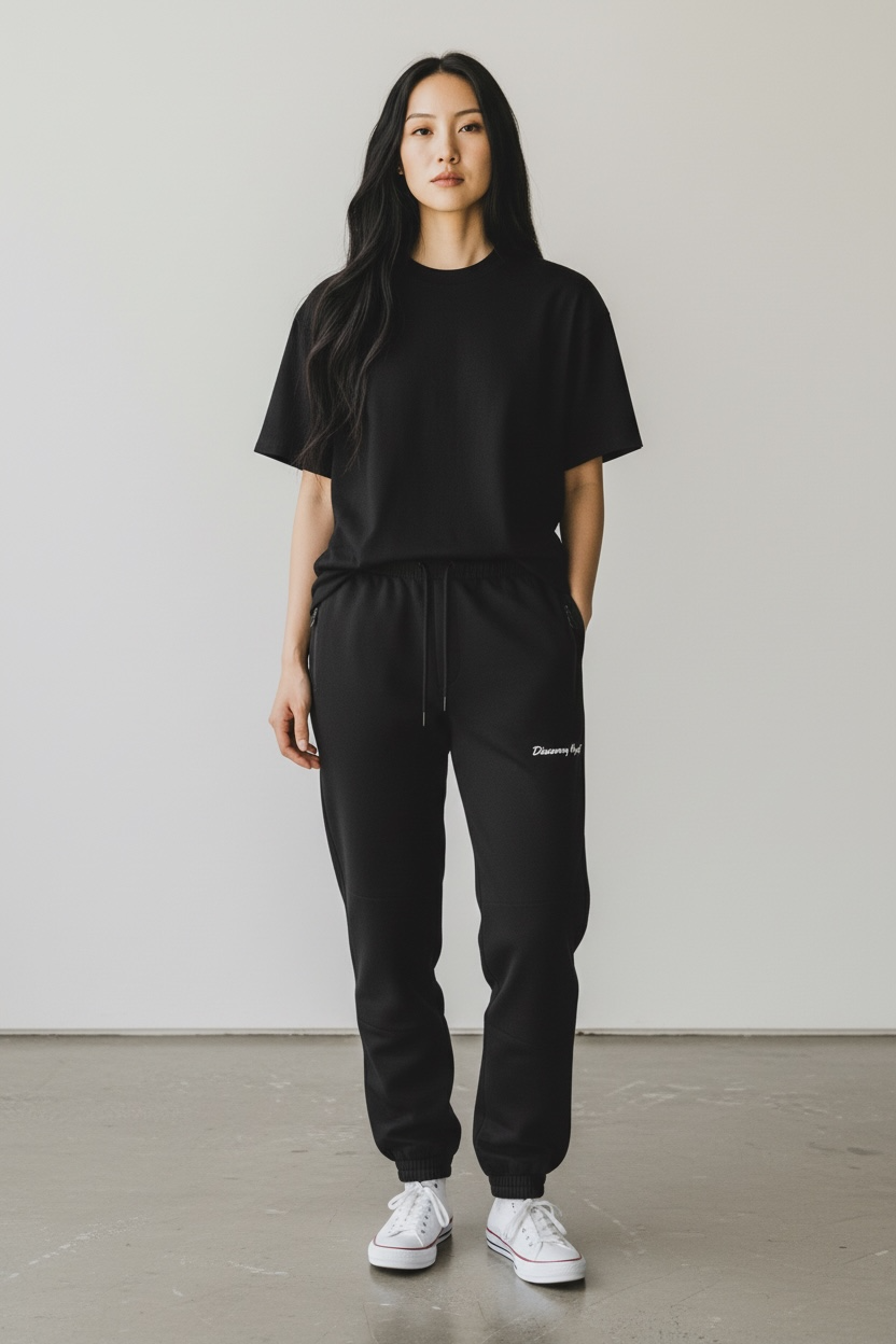 Black Functional Joggers