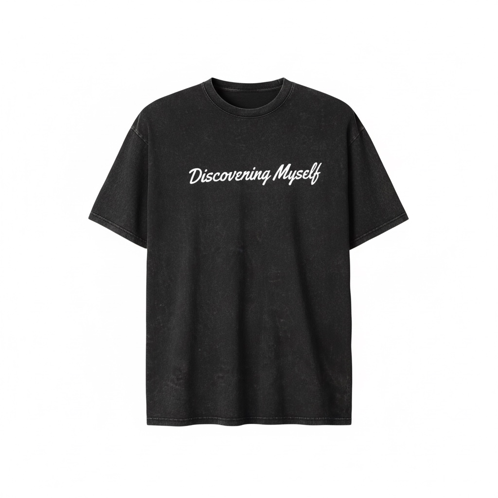 Black Heavy Cotton Oversized T-Shirt