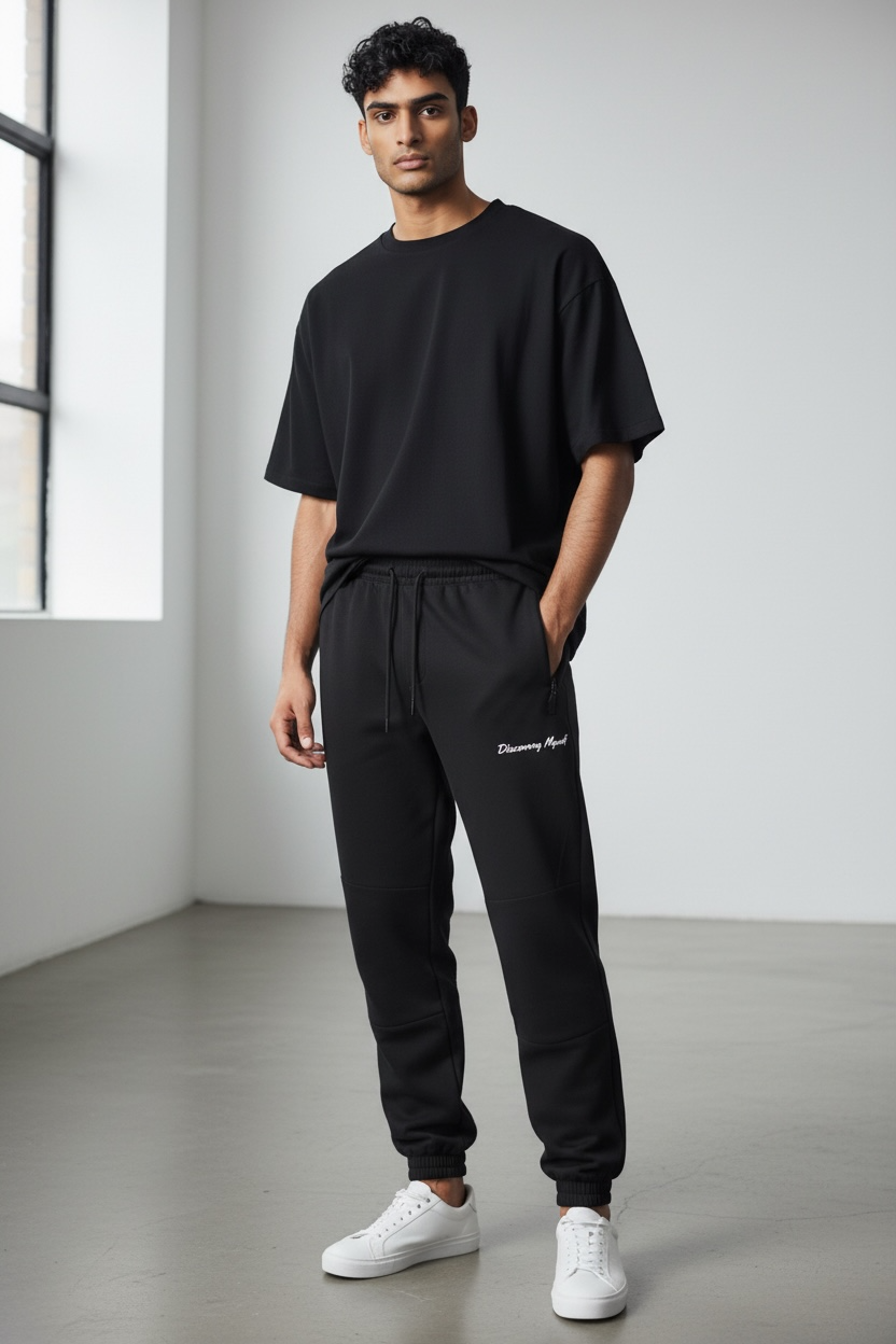 Black Functional Joggers